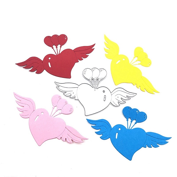 PandaHall Valentine's Day Heart & Balloon & Wing Carbon Steel Cutting Dies Stencils, for DIY Scrapbooking, Photo Album, Decorative Embossing...
PandaHall Valentine's Day Heart & Balloon & Wing Carbon Steel Cutting Dies Stencils, for DIY Scrapbooking, Photo Album, Decorative Embossing...