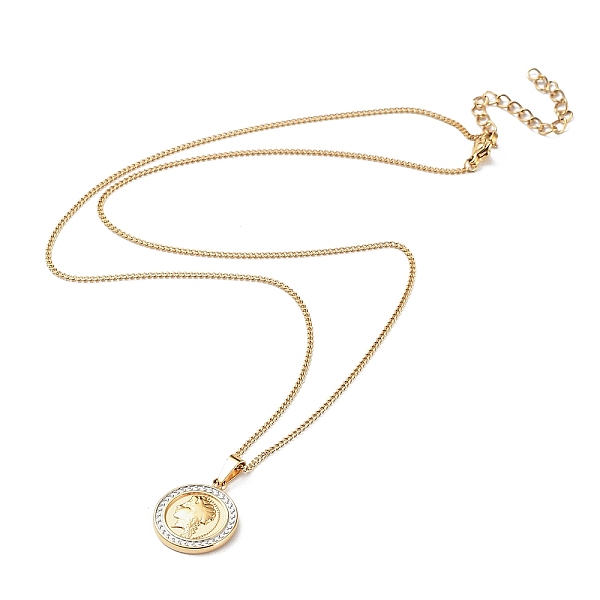 PandaHall Stainless Steel Pendant Necklace, Coin Shape, Golden, 17.72 inch(45cm) Stainless Steel Flat Round Clear
PandaHall Stainless Steel Pendant Necklace, Coin Shape, Golden, 17.72 inch(45cm) Stainless Steel Flat Round Clear
