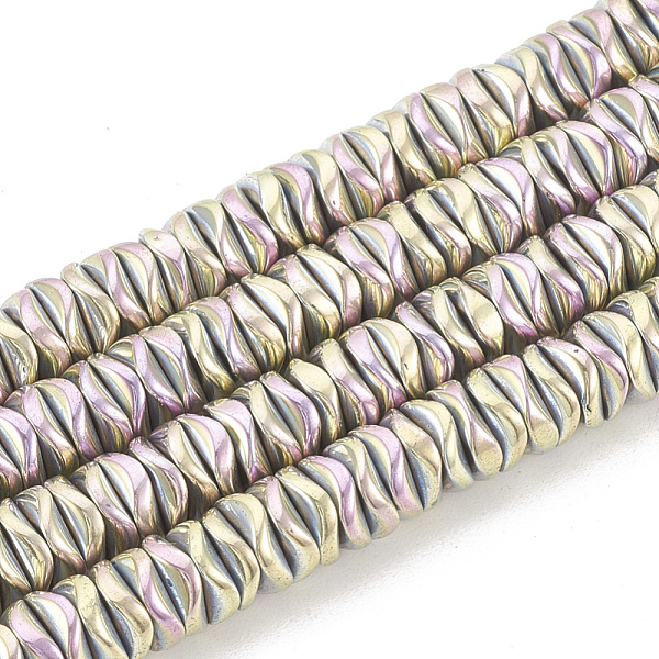 PandaHall Electroplate Non-magnetic Synthetic Hematite Beads Strands, Wavy, Flat Round/Disc, Green Plated, 6x6x2mm, Hole: 1mm, about...
PandaHall Electroplate Non-magnetic Synthetic Hematite Beads Strands, Wavy, Flat Round/Disc, Green Plated, 6x6x2mm, Hole: 1mm, about...