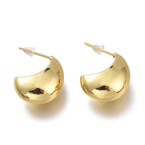 PandaHall Brass Half Hoop Earrings, Crescent Moon Earrings, with Steel Pin and Plastic Ear Nuts, Long-Lasting Plated, Real 18K Gold Plated...
PandaHall Brass Half Hoop Earrings, Crescent Moon Earrings, with Steel Pin and Plastic Ear Nuts, Long-Lasting Plated, Real 18K Gold Plated...