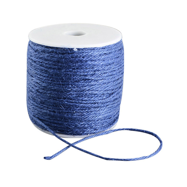 PandaHall Colored Jute Cord, Jute String, Jute Twine, 3-Ply, for Jewelry Making, Royal Blue, 2mm, about 109.36 yards(100m)/roll Jute Blue
PandaHall Colored Jute Cord, Jute String, Jute Twine, 3-Ply, for Jewelry Making, Royal Blue, 2mm, about 109.36 yards(100m)/roll Jute Blue