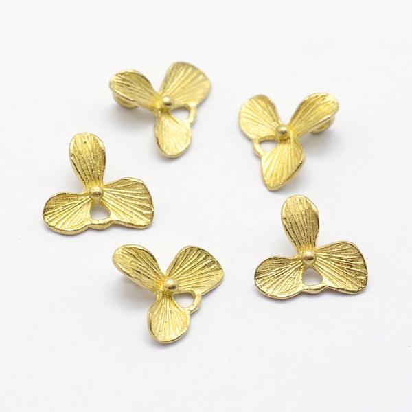 PandaHall Brass Pendants, Lead Free & Cadmium Free & Nickel Free, Flower, Raw(Unplated), 11x9.5x2mm, Hole: 1.5mm Brass Flower
PandaHall Brass Pendants, Lead Free & Cadmium Free & Nickel Free, Flower, Raw(Unplated), 11x9.5x2mm, Hole: 1.5mm Brass Flower