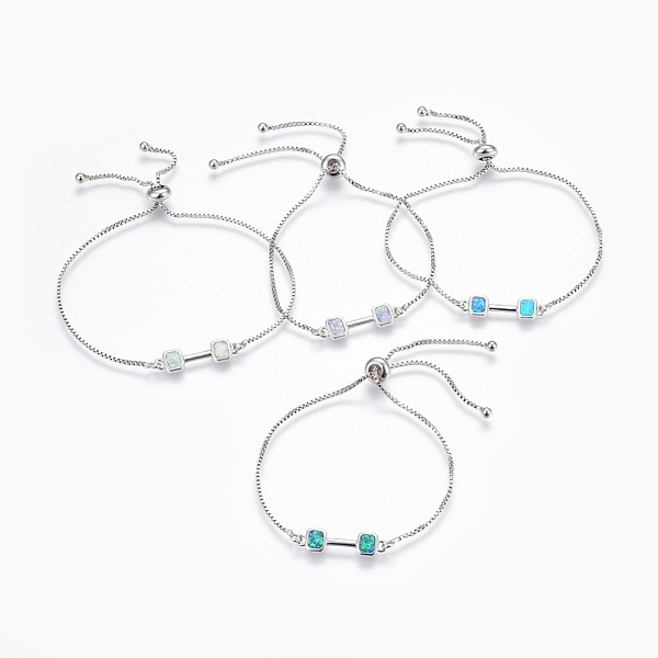 PandaHall Sports Theme Adjustable Synthetic Opal Bolo Bracelets, Slider Bracelets, with Brass Findings, Dumbbell, Platinum, Mixed Color..., Multicolor
PandaHall Sports Theme Adjustable Synthetic Opal Bolo Bracelets, Slider Bracelets, with Brass Findings, Dumbbell, Platinum, Mixed Color..., Multicolor