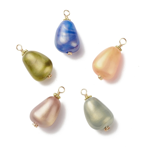 PandaHall Acrylic Pendants, with Copper & Alloy Findings, Teardrop, Mixed Color, 26~27x14x11mm, Hole: 2~2.5mm Alloy+Acrylic Teardrop..., Multicolor
PandaHall Acrylic Pendants, with Copper & Alloy Findings, Teardrop, Mixed Color, 26~27x14x11mm, Hole: 2~2.5mm Alloy+Acrylic Teardrop..., Multicolor