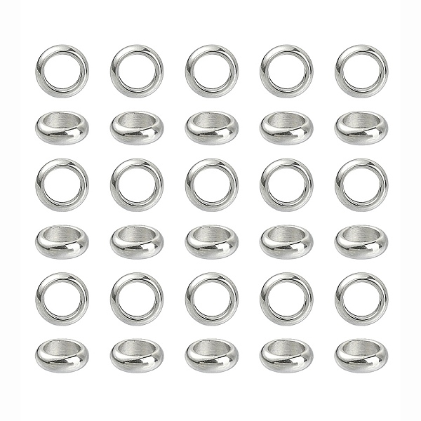 PandaHall 304 Stainless Steel Beads, Ring, Stainless Steel Color, 6x2mm, Hole: 4mm 304 Stainless Steel Ring
PandaHall 304 Stainless Steel Beads, Ring, Stainless Steel Color, 6x2mm, Hole: 4mm 304 Stainless Steel Ring
