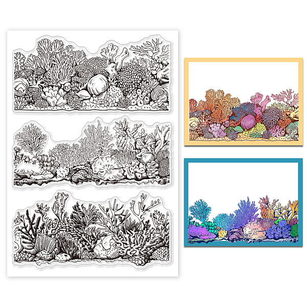 PandaHall Custom Summer Theme PVC Plastic Clear Stamps, for DIY Scrapbooking, Photo Album Decorative, Cards Making, Coral, 160x110mm Plastic...
PandaHall Custom Summer Theme PVC Plastic Clear Stamps, for DIY Scrapbooking, Photo Album Decorative, Cards Making, Coral, 160x110mm Plastic...