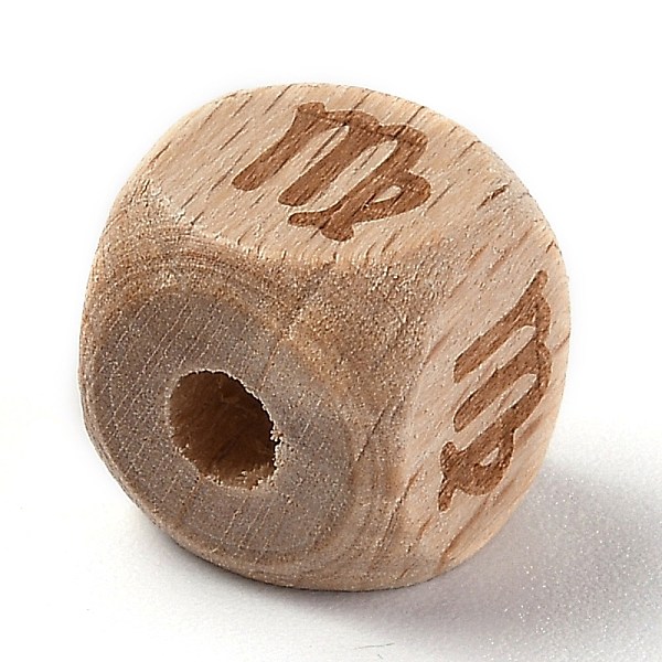 PandaHall Natural Wood Constellation Beads, Cube, Virgo, 12x12x12mm, Hole: 4mm Wood Virgo
PandaHall Natural Wood Constellation Beads, Cube, Virgo, 12x12x12mm, Hole: 4mm Wood Virgo