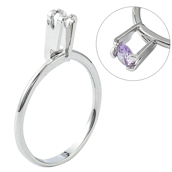 PandaHall Zinc Alloy Cuff Ring Findings, Spring Type Ring Stone Holder, Ring Settings for Rhinestone, Platinum, Inner Diameter: 18.5~19mm...
PandaHall Zinc Alloy Cuff Ring Findings, Spring Type Ring Stone Holder, Ring Settings for Rhinestone, Platinum, Inner Diameter: 18.5~19mm...