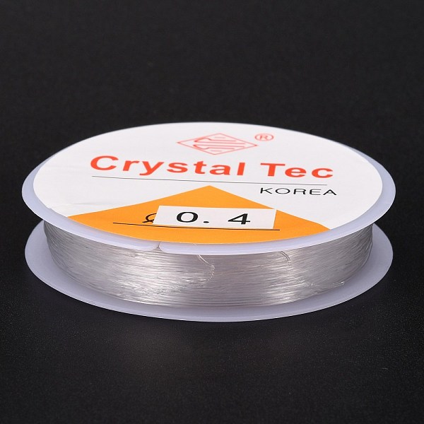 PandaHall Round Crystal Elastic Stretch Thread, for Bracelets Gemstone Jewelry Making Beading Craft, Clear, 0.4mm, about 19.6 yards...
PandaHall Round Crystal Elastic Stretch Thread, for Bracelets Gemstone Jewelry Making Beading Craft, Clear, 0.4mm, about 19.6 yards...