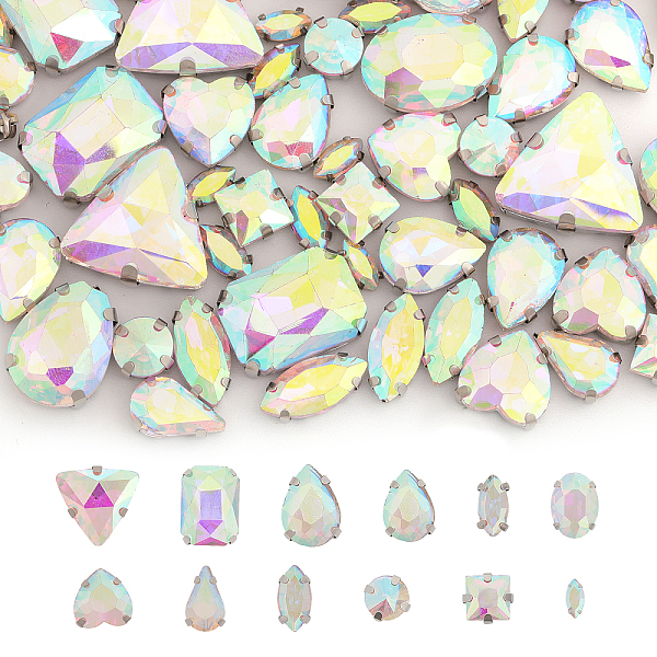 PandaHall CHGCRAFT 140Pcs 12Styles Sew On Glass Rhinestones Crystals Rhinestones Faceted Glass Rhinestone Multi-Strand Links with Sewing..., Clear
PandaHall CHGCRAFT 140Pcs 12Styles Sew On Glass Rhinestones Crystals Rhinestones Faceted Glass Rhinestone Multi-Strand Links with Sewing..., Clear