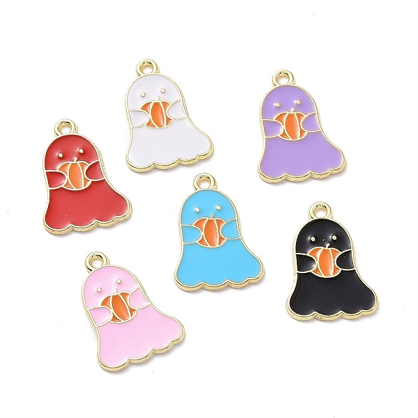 PandaHall Halloween Theme Alloy Enamel Pendants, Ghost with Pumpkin, Mixed Color, Golden, 22x15x1mm, Hole: 1.6mm Alloy+Enamel Ghost..., Multicolor
PandaHall Halloween Theme Alloy Enamel Pendants, Ghost with Pumpkin, Mixed Color, Golden, 22x15x1mm, Hole: 1.6mm Alloy+Enamel Ghost..., Multicolor