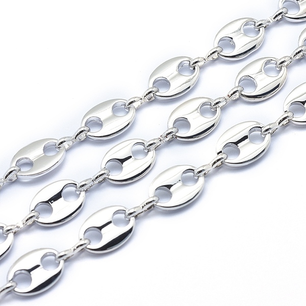 PandaHall Brass Chains, Unwelded, Lead Free & Cadmium Free & Nickel Free, Oval, Real Platinum Plated, 11x8x1.5mm Brass
PandaHall Brass Chains, Unwelded, Lead Free & Cadmium Free & Nickel Free, Oval, Real Platinum Plated, 11x8x1.5mm Brass