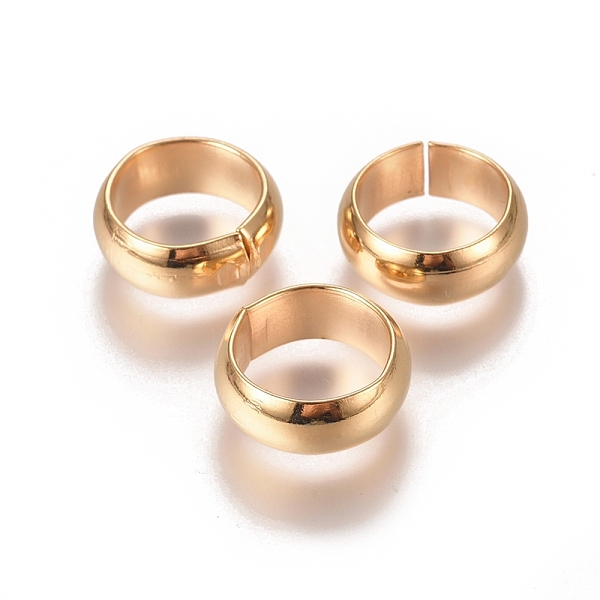 PandaHall 201 Stainless Steel Quick Link Connectors, Linking Rings, Closed but Unsoldered, Golden, 14x5.5, Inner Diameter: 10.5mm 201...
PandaHall 201 Stainless Steel Quick Link Connectors, Linking Rings, Closed but Unsoldered, Golden, 14x5.5, Inner Diameter: 10.5mm 201...
