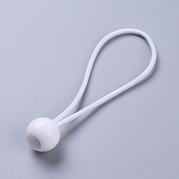 PandaHall Ball Bungee, Tie Down Cords, for Tarp, Canopy Shelter, Wall Pipe, White, 115x3.5mm, Ball: 27x24mm Elastic Fibre Round White
PandaHall Ball Bungee, Tie Down Cords, for Tarp, Canopy Shelter, Wall Pipe, White, 115x3.5mm, Ball: 27x24mm Elastic Fibre Round White