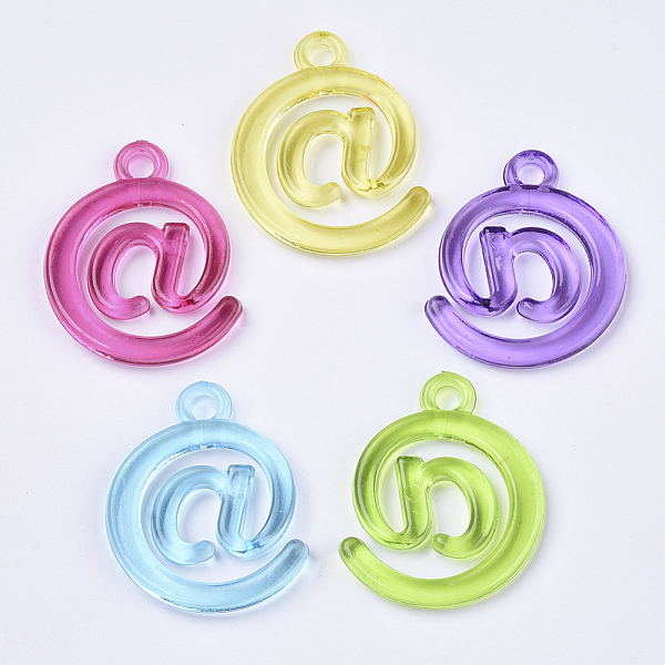 PandaHall Transparent Acrylic Pendants, Dyed, Mark @, Mixed Color, 31x24x3.5mm, Hole: 3mm, about 405pcs/500g Acrylic Symbol Multicolor
PandaHall Transparent Acrylic Pendants, Dyed, Mark @, Mixed Color, 31x24x3.5mm, Hole: 3mm, about 405pcs/500g Acrylic Symbol Multicolor