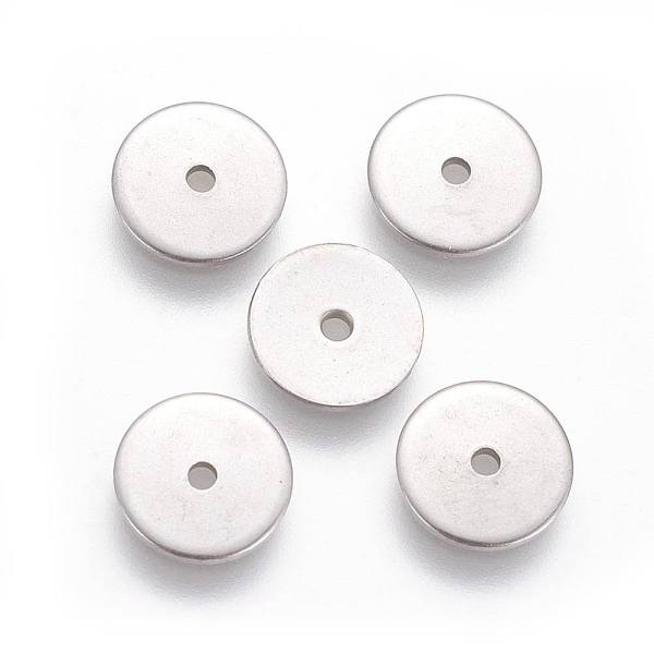 PandaHall 304 Stainless Steel Spacer Beads, Disc, Stainless Steel Color, 8x0.8mm, Hole: 1.2mm 304 Stainless Steel Disc
PandaHall 304 Stainless Steel Spacer Beads, Disc, Stainless Steel Color, 8x0.8mm, Hole: 1.2mm 304 Stainless Steel Disc