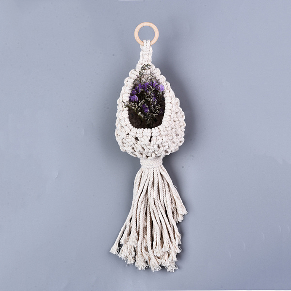 PandaHall Polycotton(Polyester Cotton) Tassel Big Pendants Decorations, with Wood Ring, Old Lace, 325~345x100x80mm Polycotton
PandaHall Polycotton(Polyester Cotton) Tassel Big Pendants Decorations, with Wood Ring, Old Lace, 325~345x100x80mm Polycotton