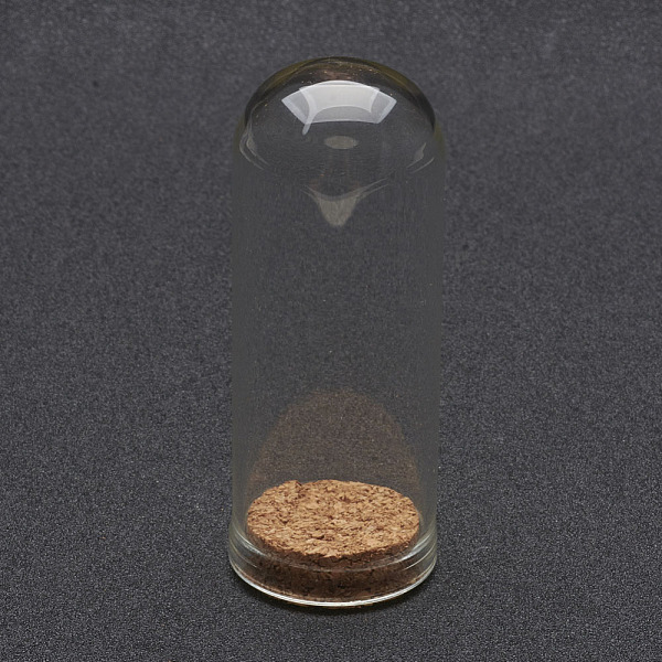 PandaHall Glass Dome Cloche Cover, Bell Jar, with Cork Base, For Doll House Container, Dried Flower Display Decoration, Clear, 71.5x28mm...
PandaHall Glass Dome Cloche Cover, Bell Jar, with Cork Base, For Doll House Container, Dried Flower Display Decoration, Clear, 71.5x28mm...