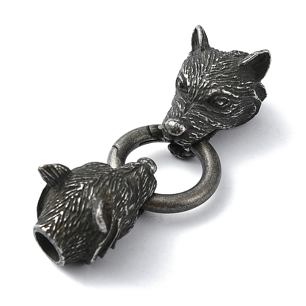 PandaHall Tibetan Style 304 Stainless Steel Spring Gate Rings, Antique Silver, 51mm. 304 Stainless Steel
PandaHall Tibetan Style 304 Stainless Steel Spring Gate Rings, Antique Silver, 51mm. 304 Stainless Steel