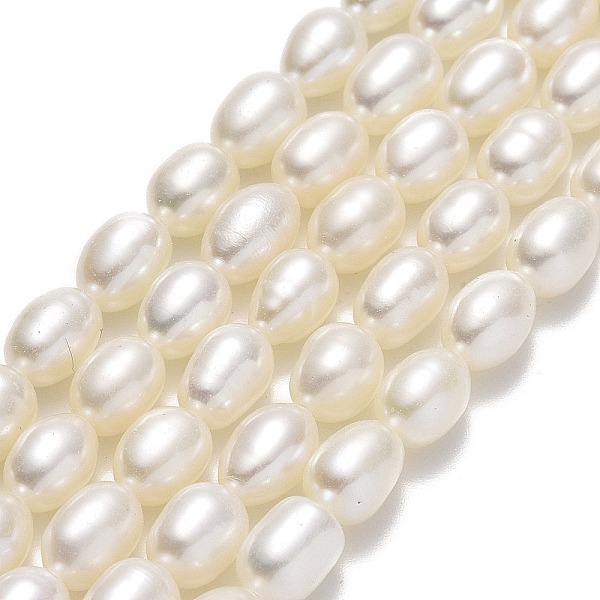 PandaHall Natural Cultured Freshwater Pearl Beads Strands, Rice, Linen, 6~7.5x4.8~5.3mm, Hole: 0.5mm, about 56~57pcs/strand, 14.17~14.57''..., Brown
PandaHall Natural Cultured Freshwater Pearl Beads Strands, Rice, Linen, 6~7.5x4.8~5.3mm, Hole: 0.5mm, about 56~57pcs/strand, 14.17~14.57''..., Brown