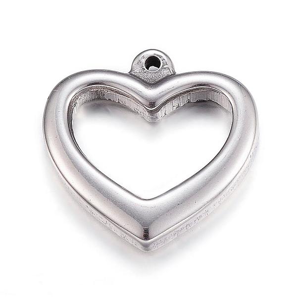 PandaHall 201 Stainless Steel Hollow Pendants, Heart, Antique Silver, 21x21x4mm, Hole: 1mm 201 Stainless Steel Heart
PandaHall 201 Stainless Steel Hollow Pendants, Heart, Antique Silver, 21x21x4mm, Hole: 1mm 201 Stainless Steel Heart