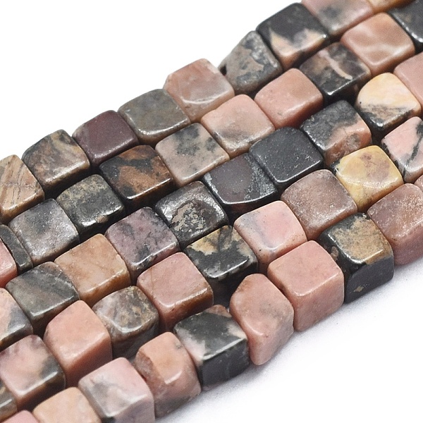PandaHall Natural Rhodonite Beads Strands, Cube, 2x2x2mm, Hole: 0.5mm, about 184pcs/strand, 15.35 inch(39cm) Rhodonite Cube
PandaHall Natural Rhodonite Beads Strands, Cube, 2x2x2mm, Hole: 0.5mm, about 184pcs/strand, 15.35 inch(39cm) Rhodonite Cube