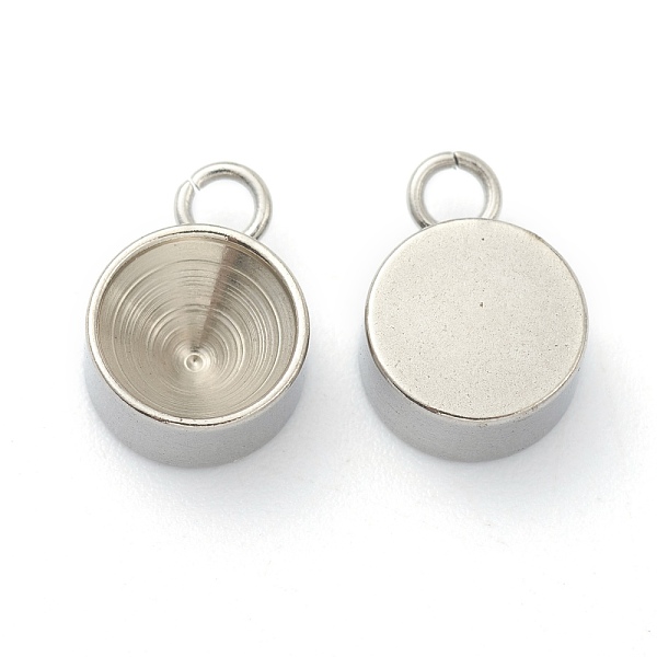 PandaHall 202 Stainless Steel Pendant Rhinestone Settings, for Pointed Back Rivoli Rhinestone, Flat Round, Stainless Steel Color, 10x7x3.5mm...
PandaHall 202 Stainless Steel Pendant Rhinestone Settings, for Pointed Back Rivoli Rhinestone, Flat Round, Stainless Steel Color, 10x7x3.5mm...