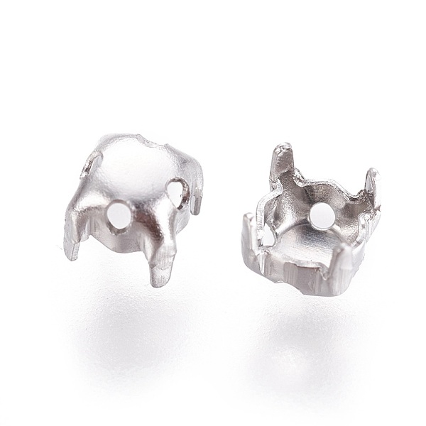 PandaHall 316 Stainless Steel Sew on Prong Settings, Claw Settings for Pointed Back Rhinestone, Prong Settings, Round, Stainless Steel Color...
PandaHall 316 Stainless Steel Sew on Prong Settings, Claw Settings for Pointed Back Rhinestone, Prong Settings, Round, Stainless Steel Color...