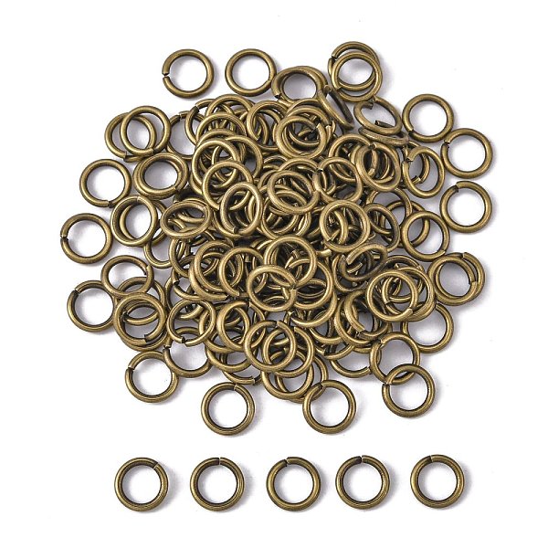 PandaHall Open Jump Rings Brass Jump Rings, Cadmium Free & Lead Free, Antique Bronze, 7x1mm, 18 Gauge, Inner Diameter: 5mm, about...
PandaHall Open Jump Rings Brass Jump Rings, Cadmium Free & Lead Free, Antique Bronze, 7x1mm, 18 Gauge, Inner Diameter: 5mm, about...