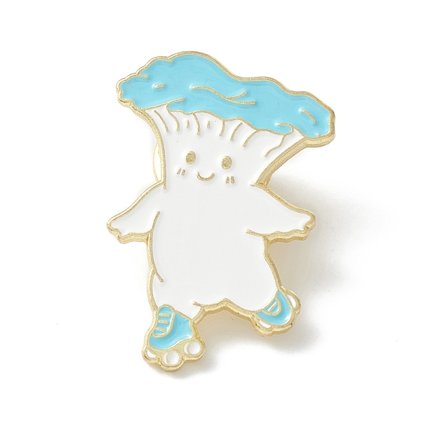 PandaHall Mushroom Skating Enamel Pin, Cartoon Alloy Brooch for Backpack Clothes, Light Gold, Sky Blue, 30x20x1.5mm Alloy+Enamel
PandaHall Mushroom Skating Enamel Pin, Cartoon Alloy Brooch for Backpack Clothes, Light Gold, Sky Blue, 30x20x1.5mm Alloy+Enamel