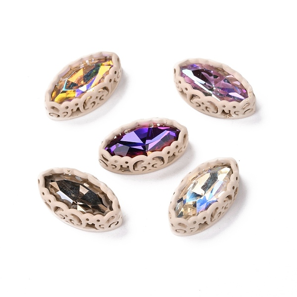 PandaHall Sew on Rhinestone, Glass Rhinestone, with Brass Findings, Garments Accessories, Horse Eye, Mixed Color, Linen, 17.5x9.5x5.5mm..., Brown
PandaHall Sew on Rhinestone, Glass Rhinestone, with Brass Findings, Garments Accessories, Horse Eye, Mixed Color, Linen, 17.5x9.5x5.5mm..., Brown
