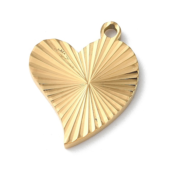 PandaHall Ion Plating(IP) 304 Stainless Steel Pendants, Heart Charm, Golden, 21.5x17x2mm, Hole: 1.8mm 304 Stainless Steel Heart
PandaHall Ion Plating(IP) 304 Stainless Steel Pendants, Heart Charm, Golden, 21.5x17x2mm, Hole: 1.8mm 304 Stainless Steel Heart