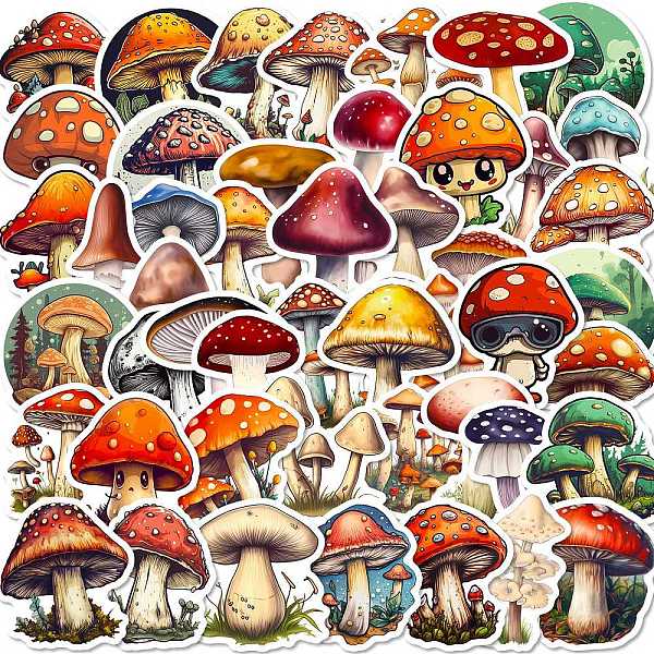 PandaHall Cartoon Paper Sticker, for DIY Scrapbooking, Craft, Mushroom, Mixed Color, 44~52x26.5~50.5x0.1mm, 50pcs/bag Paper Mushroom..., Multicolor
PandaHall Cartoon Paper Sticker, for DIY Scrapbooking, Craft, Mushroom, Mixed Color, 44~52x26.5~50.5x0.1mm, 50pcs/bag Paper Mushroom..., Multicolor