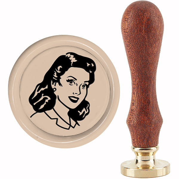 PandaHall CRASPIRE Retro Lady Wax Seal Stamp 30mm Removable Brass Head Vintage lady Woman Sealing Wax Stamp with Wooden Handle for Envelopes...
PandaHall CRASPIRE Retro Lady Wax Seal Stamp 30mm Removable Brass Head Vintage lady Woman Sealing Wax Stamp with Wooden Handle for Envelopes...