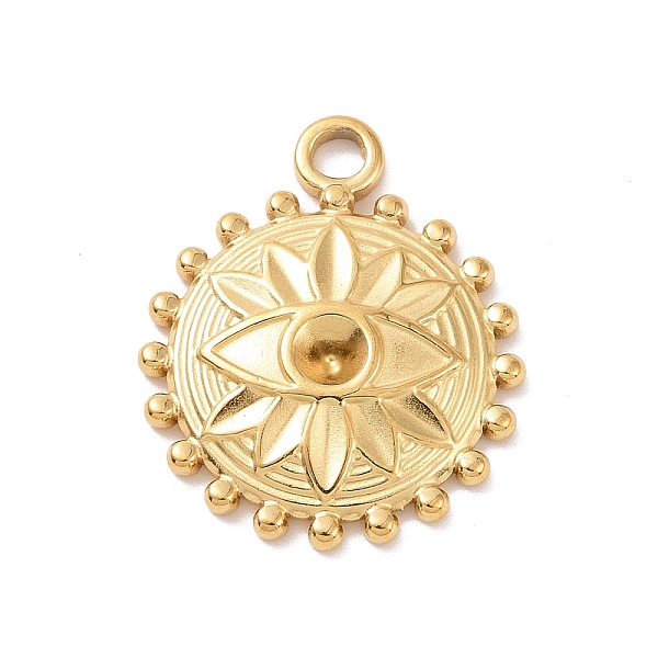 PandaHall 304 Stainless Steel Pendant Rhinestone Settings, Flat Round with Eye, Golden, Fit for 3mm Rhinestone, 21.5x18x2.5mm, Hole: 2.5mm...
PandaHall 304 Stainless Steel Pendant Rhinestone Settings, Flat Round with Eye, Golden, Fit for 3mm Rhinestone, 21.5x18x2.5mm, Hole: 2.5mm...