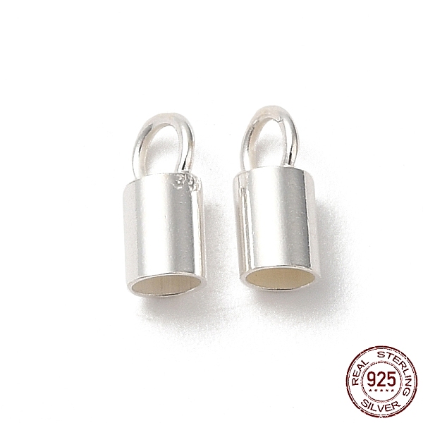 PandaHall 925 Sterling Silver Cord Ends, End Caps, Column, Silver, 7x3.5x3mm, Hole: 2.3mm, Inner Diameter: 2.5mm Sterling Silver Column
PandaHall 925 Sterling Silver Cord Ends, End Caps, Column, Silver, 7x3.5x3mm, Hole: 2.3mm, Inner Diameter: 2.5mm Sterling Silver Column