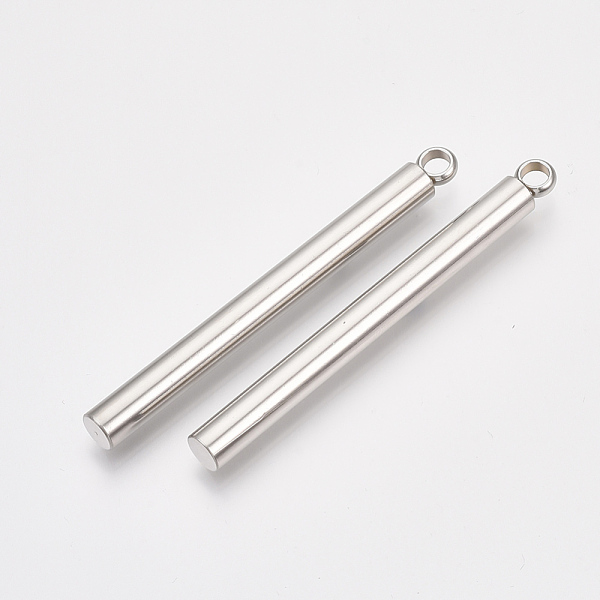 PandaHall 201 Stainless Steel Big Pendants, Bar, Stainless Steel Color, 55x5mm, Hole: 3mm 201 Stainless Steel Others
PandaHall 201 Stainless Steel Big Pendants, Bar, Stainless Steel Color, 55x5mm, Hole: 3mm 201 Stainless Steel Others