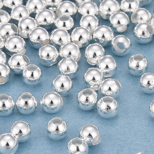 PandaHall Brass Spacer Beads, Long-Lasting Plated, Round, 925 Sterling Silver Plated, 2.3x2mm, Hole: 1mm Brass Round
PandaHall Brass Spacer Beads, Long-Lasting Plated, Round, 925 Sterling Silver Plated, 2.3x2mm, Hole: 1mm Brass Round