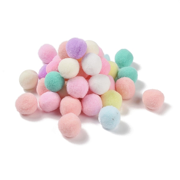 PandaHall Polyester Ball Decoration, Pom Pom Ball, For DIY Craft, Mixed Color, 2.6~3cm, about 120pcs/set Polyester Round Multicolor
PandaHall Polyester Ball Decoration, Pom Pom Ball, For DIY Craft, Mixed Color, 2.6~3cm, about 120pcs/set Polyester Round Multicolor