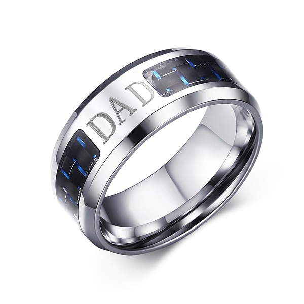 PandaHall Stainless Steel Ring, Wide Band Rings for Men, Word, US Size 10, 8mm, Inner Diameter: 19.8mm Stainless Steel Word
PandaHall Stainless Steel Ring, Wide Band Rings for Men, Word, US Size 10, 8mm, Inner Diameter: 19.8mm Stainless Steel Word