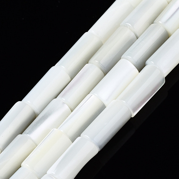 PandaHall Natural Trochid Shell/Trochus Shell Beads Strands, Column, Bleach, Seashell Color, 8x4mm, Hole: 0.7mm, about 51pcs/strand, 15.94...
PandaHall Natural Trochid Shell/Trochus Shell Beads Strands, Column, Bleach, Seashell Color, 8x4mm, Hole: 0.7mm, about 51pcs/strand, 15.94...