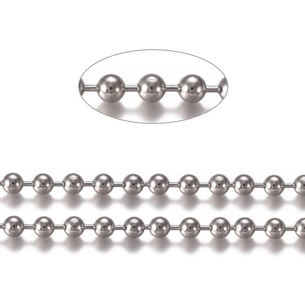 PandaHall 304 Stainless Steel Ball Chains, Stainless Steel Color, 8mm 304 Stainless Steel
PandaHall 304 Stainless Steel Ball Chains, Stainless Steel Color, 8mm 304 Stainless Steel