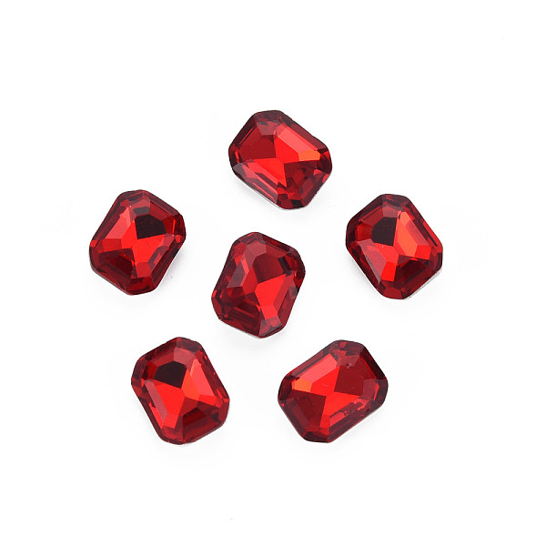 PandaHall Pointed Back Glass Rhinestone Cabochons, Faceted, Rectangle Octagon, Light Siam, 10x8x3.5mm Glass Rhinestone Octagon Red
PandaHall Pointed Back Glass Rhinestone Cabochons, Faceted, Rectangle Octagon, Light Siam, 10x8x3.5mm Glass Rhinestone Octagon Red