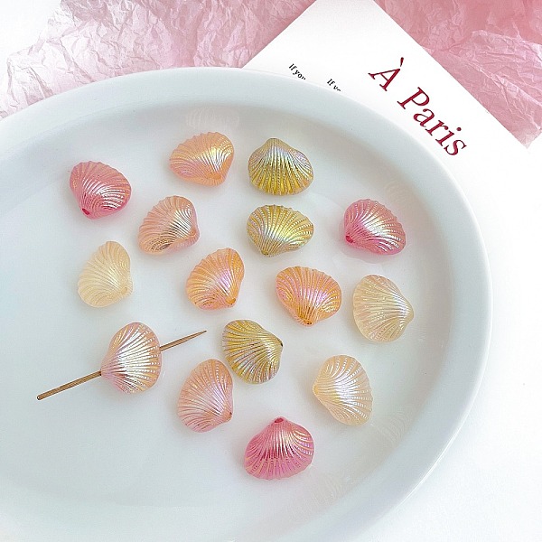 PandaHall Opaque Acrylic Beads, Shell Shaped, Mixed Color, 22x28mm Acrylic Shell Shape Multicolor
PandaHall Opaque Acrylic Beads, Shell Shaped, Mixed Color, 22x28mm Acrylic Shell Shape Multicolor