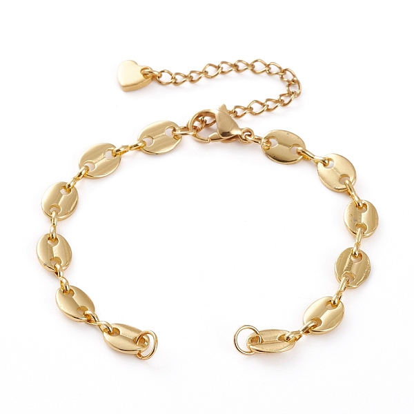 PandaHall Brass Coffee Bean Chains Bracelet Makings, with 304 Stainless Steel Lobster Claw Clasps, Chain Extender & Jump Rings, Golden..., Gray
PandaHall Brass Coffee Bean Chains Bracelet Makings, with 304 Stainless Steel Lobster Claw Clasps, Chain Extender & Jump Rings, Golden..., Gray