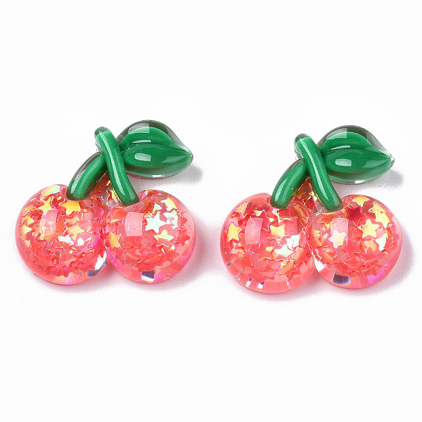 PandaHall Autumn Theme Transparent Epoxy Resin Decoden Cabochons, with Paillette, Cherry, Tomato, 24x27x9mm Epoxy Resin Fruit Red
PandaHall Autumn Theme Transparent Epoxy Resin Decoden Cabochons, with Paillette, Cherry, Tomato, 24x27x9mm Epoxy Resin Fruit Red