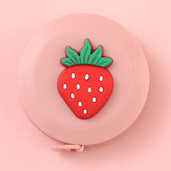 PandaHall Strawberry Fiber Retractable Soft Sewing Tape Measures, for Cloth Tailor Knitting Craft, Green, 5x1.2cm Plastic Green
PandaHall Strawberry Fiber Retractable Soft Sewing Tape Measures, for Cloth Tailor Knitting Craft, Green, 5x1.2cm Plastic Green