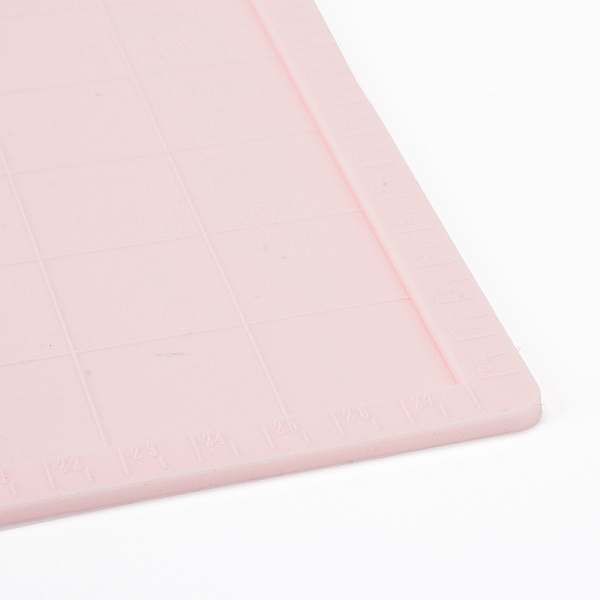 PandaHall Silicone Hot Pads Heat Resistant, with Scale, for Hot Dishes Heat Insulation Pad Kitchen Tool, Rectangle, Pink, 40x30x0.3cm...
PandaHall Silicone Hot Pads Heat Resistant, with Scale, for Hot Dishes Heat Insulation Pad Kitchen Tool, Rectangle, Pink, 40x30x0.3cm...