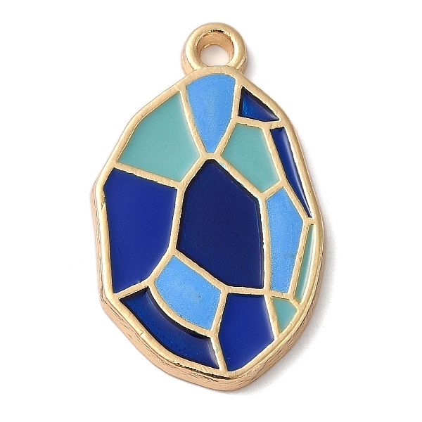 PandaHall Zinc Alloy Enamel Pendants, Golden, Oval Charm, Blue, 29x17x2mm, Hole: 3mm Alloy+Enamel Oval Blue
PandaHall Zinc Alloy Enamel Pendants, Golden, Oval Charm, Blue, 29x17x2mm, Hole: 3mm Alloy+Enamel Oval Blue