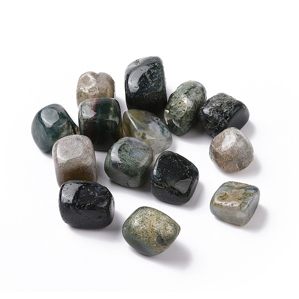 PandaHall Natural Moss Agate Beads, Tumbled Stone, Healing Stones for 7 Chakras Balancing, Crystal Therapy, Vase Filler Gems, No...
PandaHall Natural Moss Agate Beads, Tumbled Stone, Healing Stones for 7 Chakras Balancing, Crystal Therapy, Vase Filler Gems, No...